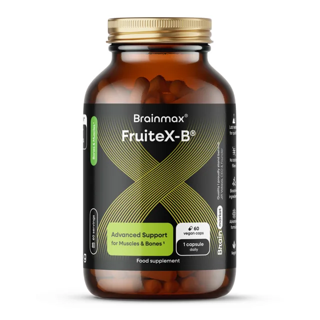 BrainMax FruiteX-B®, 60 rostlinných kapslí
