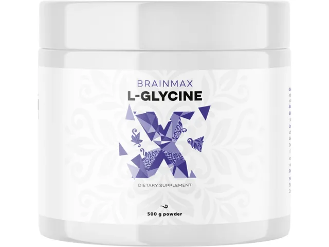 BrainMax Glycine, L-Glycin, 500 g