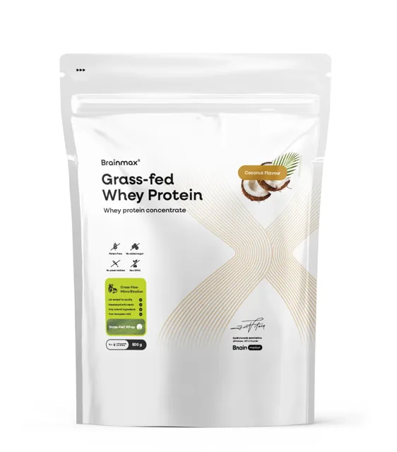 BrainMax Grass-fed Whey Protein®, Coconut, 500 g