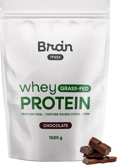 BrainMax Grass-fed Whey Protein®, Čokoláda, 1000 g