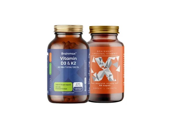 BrainMax Imunita - Liposomal Vitamin C UPGRADE + D3&K2