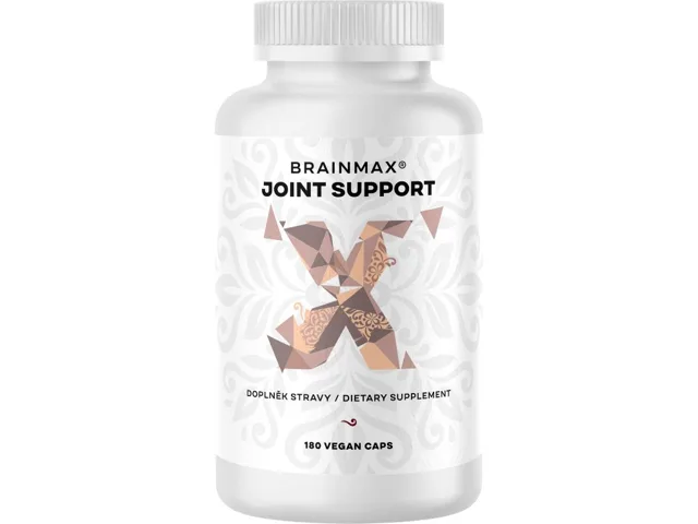BrainMax Joint Support, podpora kloubů a kostí, 180 rostlinných kapslí