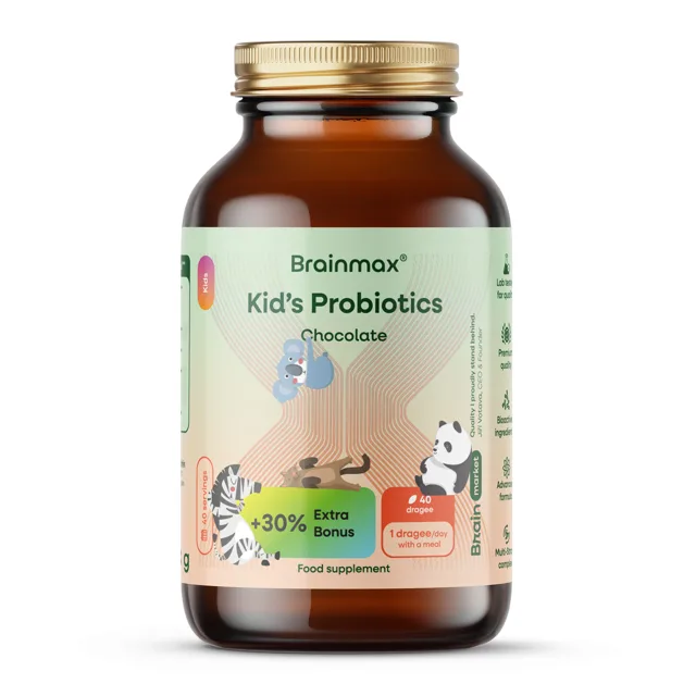 BrainMax Kid’s Probiotics, 40 dražé