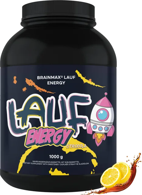 BrainMax LAUF® Energy, Citrokola, 1000 g