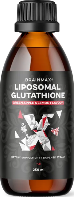BrainMax Liquid Liposomal Glutathione, Green Apple & Lemon, 400 mg, 250 ml