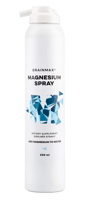 BrainMax Magnesium Spray, Magnesium ve spreji, 200 ml