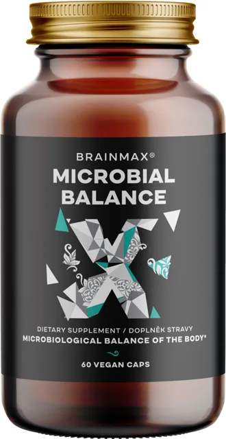 BrainMax Microbial Balance, 60 rostlinných kapslí