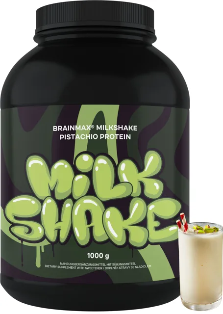 BrainMax Milkshake Protein, 1000 g Příchuť: Vanilka