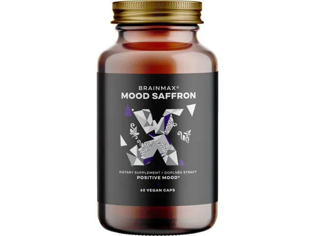 BrainMax® Mood Saffron, 60 rostlinných kapslí