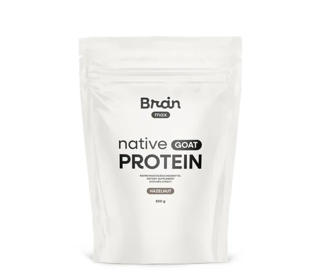 BrainMax Native Goat Protein, Hazelnut, 500 g