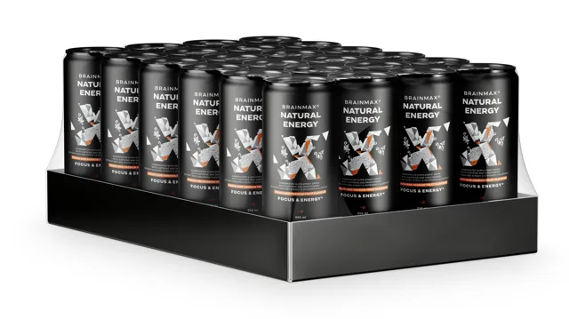 BrainMax Natural Energy, Broskev a marakuja, 24x250 ml
