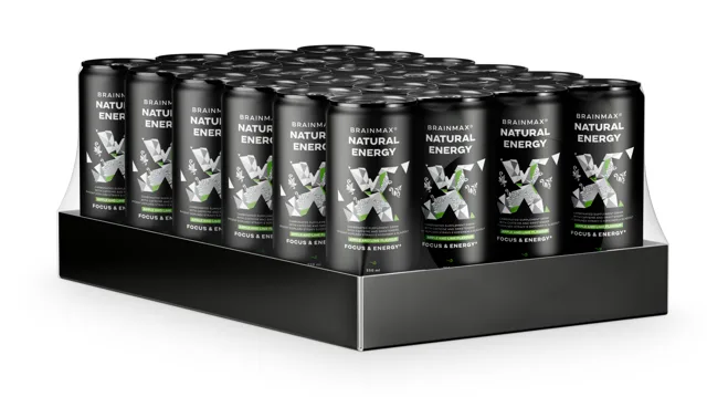 BrainMax Natural Energy, Jablko a limetka, 24x250 ml