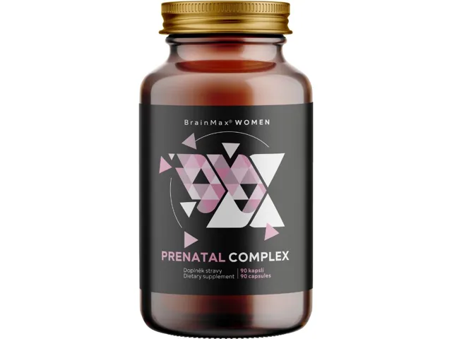BrainMax Prenatal Complex®, komplex vitamínů pro těhotné ženy Počet kapslí: 90 kapslí