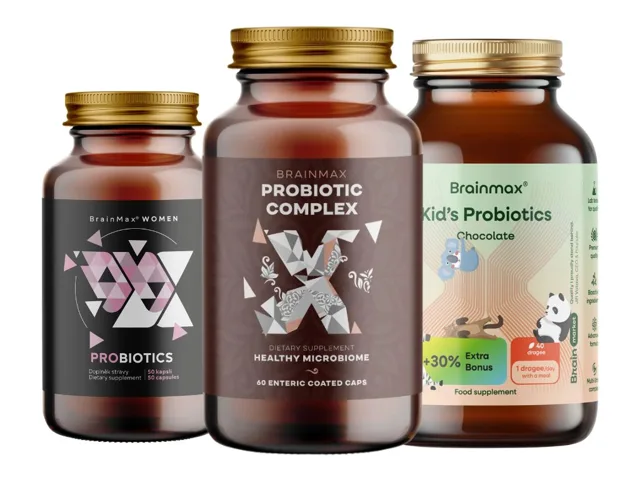 BrainMax Probiotika pro celou rodinu