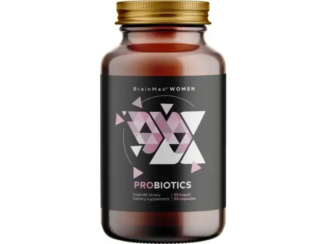 BrainMax Probiotika Pro Ženy 50 enterosolventních kapslí
