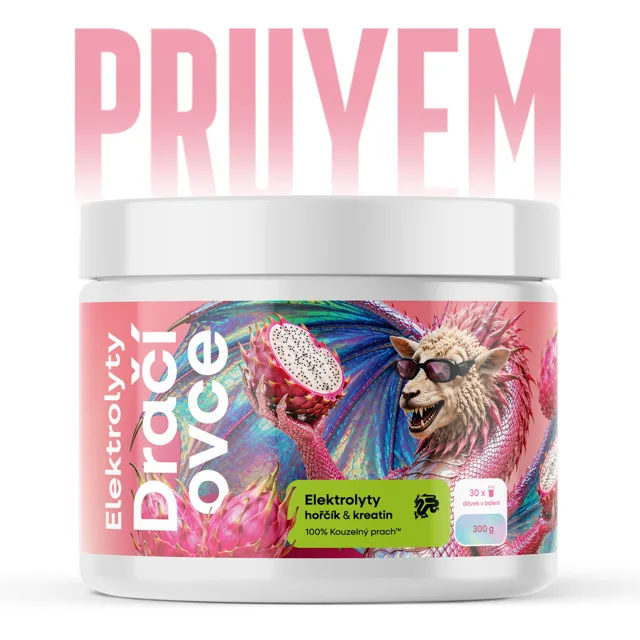 BrainMax PRUYEM Elektrolyty, Dračí ovce, 300 g