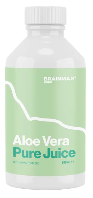 BrainMax Pure® Aloe Vera Juice, BIO, 500 ml