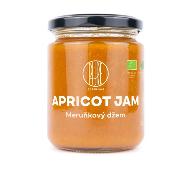 BrainMax Pure® Apricot Jam, Džem Meruňka BIO, 260g