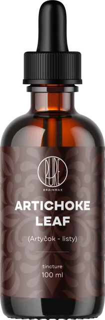 BrainMax Pure® Artyčok listy tinktura 1:3, 100 ml