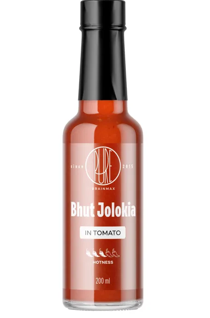 BrainMax Pure® Bhut Jolokia v rajčeti, 200 ml
