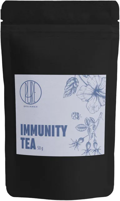 BrainMax Pure BrainMax Pure® Immunity Tea, čaj pro podporu imunity, 50 g Objem: 50 g