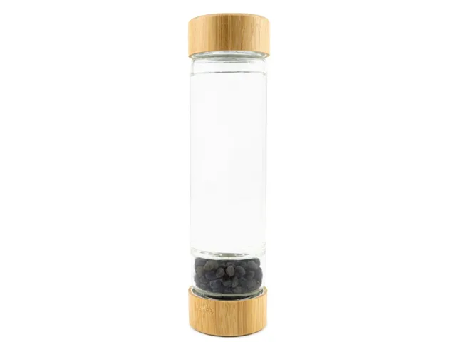BrainMax Pure BrainMax Pure® Skleněná láhev s černým obsidiánem, 500 ml