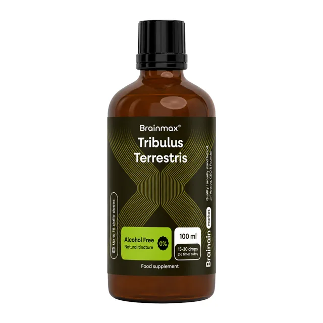 BrainMax Pure BrainMax® Tribulus Alcohol Free Tincture, Extract, 100 ml