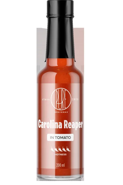 BrainMax Pure® Carolina Reaper v rajčeti, 200 ml