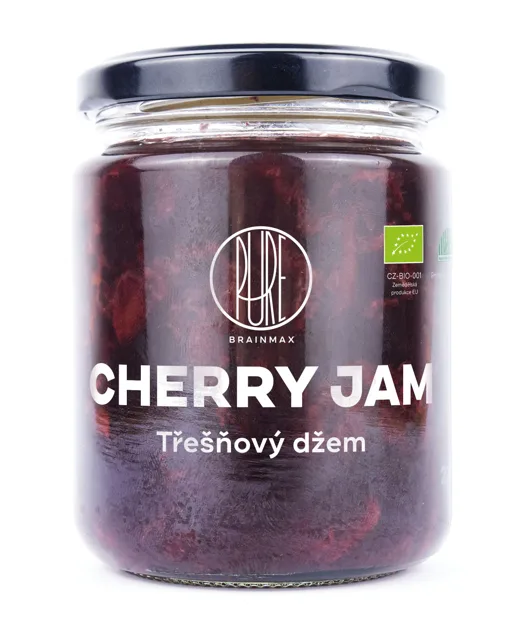 BrainMax Pure® Cherry Jam, Džem Třešeň, BIO, 270g