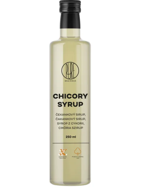BrainMax Pure® Chicory syrup, Čekankový sirup, 250 ml