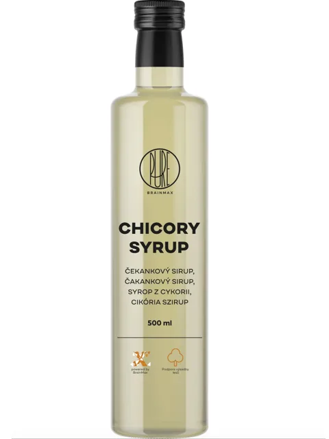 BrainMax Pure® Chicory syrup, Čekankový sirup, 500 ml
