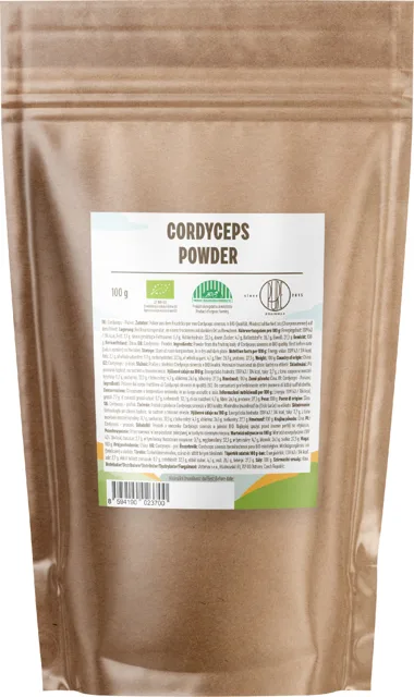 BrainMax Pure® Cordyceps sinensis prášek BIO, 100g