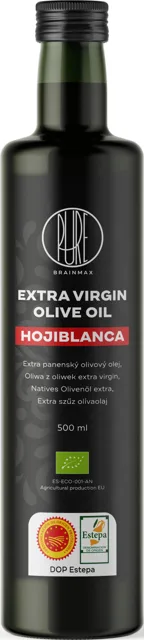 BrainMax Pure® Extra panenský olivový olej Hojiblanca, BIO, 500 ml