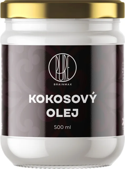 BrainMax Pure® Kokosový olej BIO, 500 ml *CZ-BIO-001 certifikát
