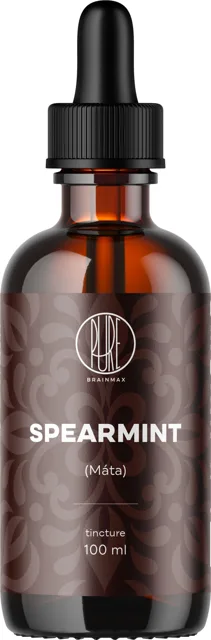 BrainMax Pure® Máta (Spearmint) tinktura 1:4, 100 ml