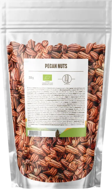 BrainMax Pure® Pekanové ořechy BIO, 250 g