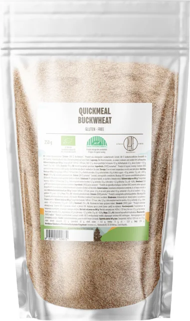 BrainMax Pure® QuickMeal, Pohanková kaše, BIO, 250 g