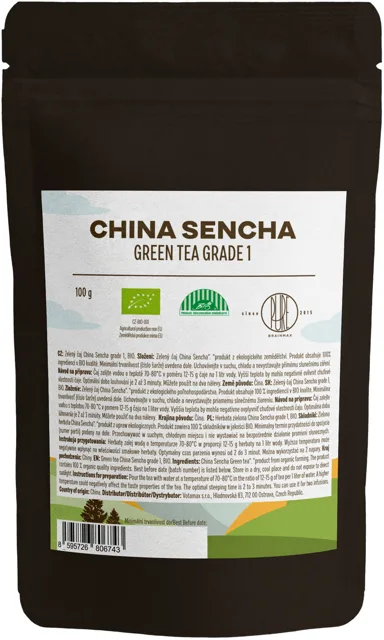 BrainMax Pure® Sencha Grade 1, BIO, 100 g