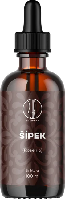BrainMax Pure® Šípek tinktura 1:3, 100 ml