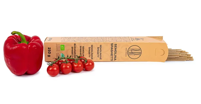 BrainMax Pure® Špagety, semolinové BIO, 250 g