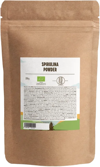 BrainMax Pure® Spirulina BIO prášek, 250 g