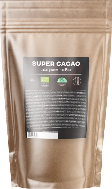 BrainMax Pure® Super kakao z Peru, BIO Hmotnost: 1000 g