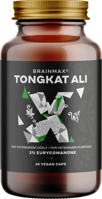 BrainMax T0ngkat Ali, extrémně silný extrakt, 500 mg, 60 rostlinných kapslí