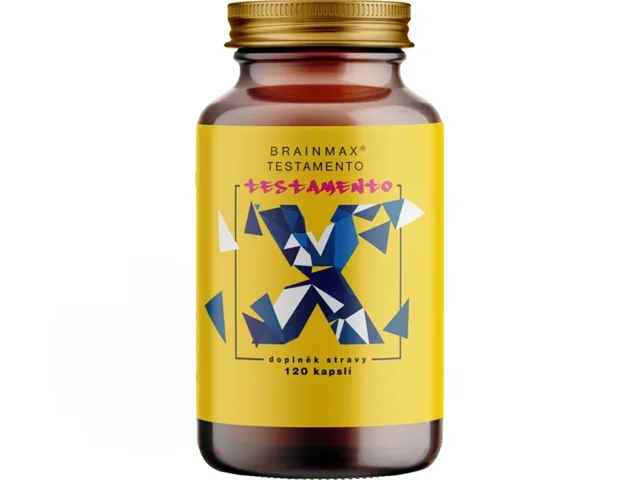 BrainMax Testamento®, 120 rostlinných kapslí