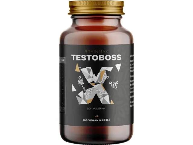 BrainMax Testoboss®, 100 rostlinných kapslí