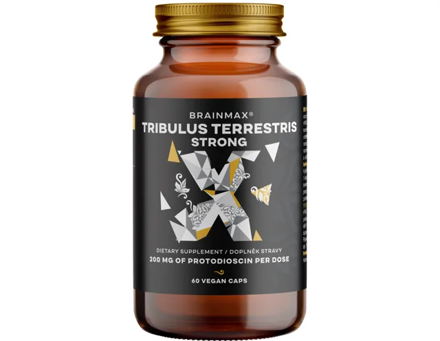 BrainMax Tribulus Terrestris Strong, 60 rostlinných kapslí