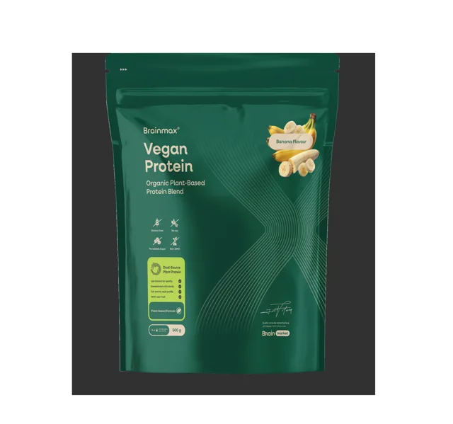 BrainMax® Vegan Protein, Banana, 500 g