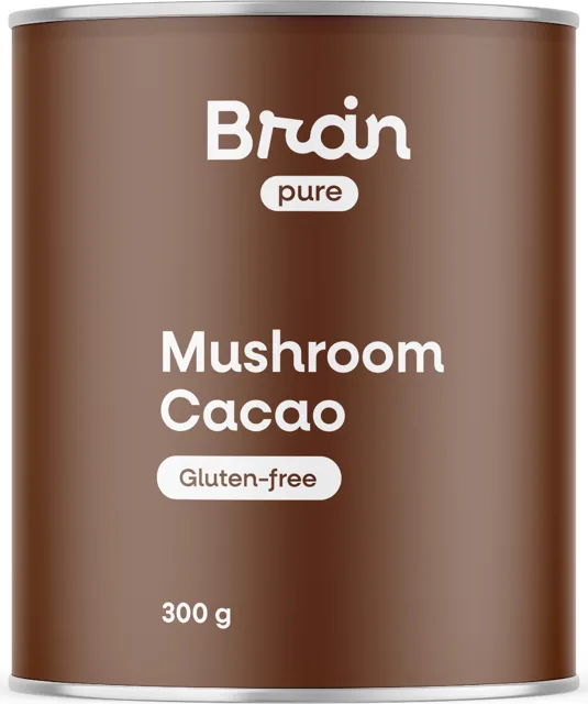 BrainPure Mushroom Cacao, BIO, 300 g