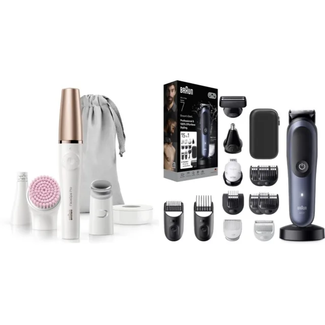 Braun Face SE912 & All-In-One Series 7 sada na pleť, vlasy a vousy