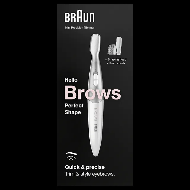 BRAUN Mini přesný zastřihovač obočí FG1106